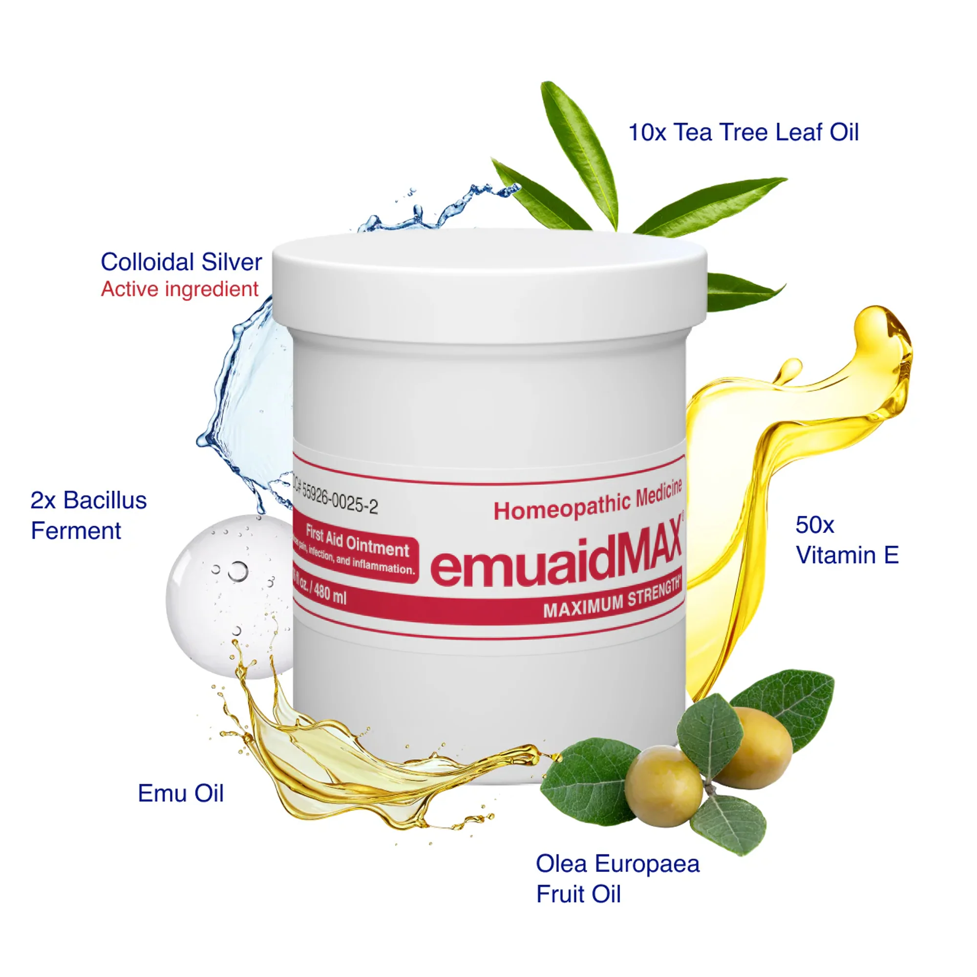 EMUAIDMAX® First Aid Ointment 16oz Questions & Answers